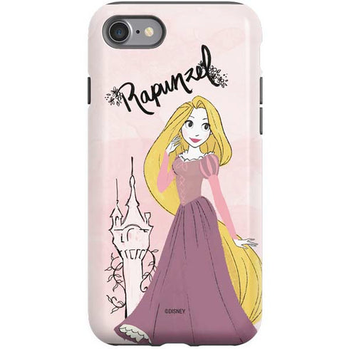 Disney Princess Rapunzel Art iPhone SE (2nd & 3rd Gen) Pro Case