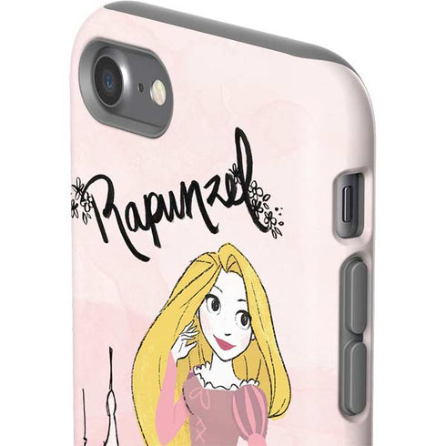 Disney Princess Rapunzel Art iPhone SE (2nd & 3rd Gen) Pro Case