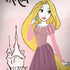 Disney Princess Rapunzel Art iPhone X Skin