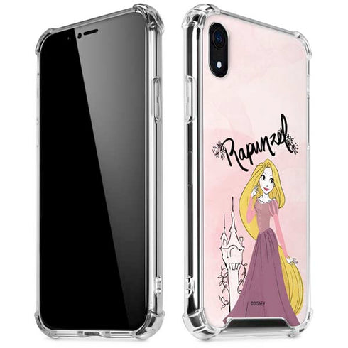 Disney Princess Rapunzel Art iPhone XR Clear Case