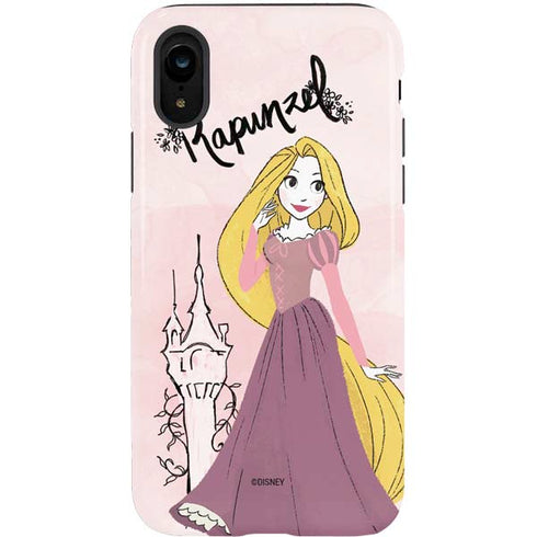 Disney Princess Rapunzel Art iPhone XR Pro Case