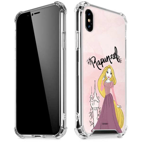 Disney Princess Rapunzel Art iPhone XS Max Clear Case