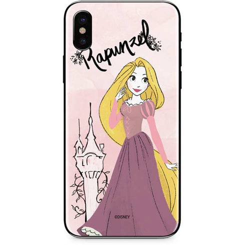 Disney Princess Rapunzel Art iPhone XS Max Skin
