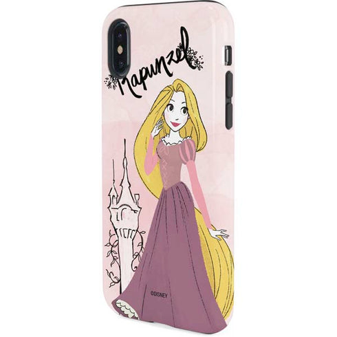 Disney Princess Rapunzel Art iPhone XS Pro Case