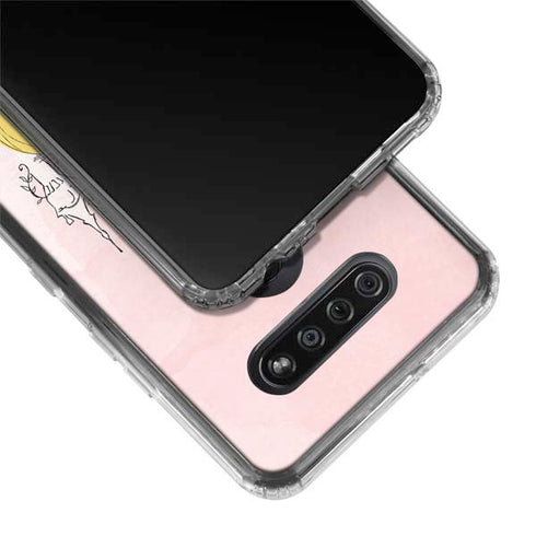 Disney Princess Rapunzel Art LG K51/Q51 Clear Case