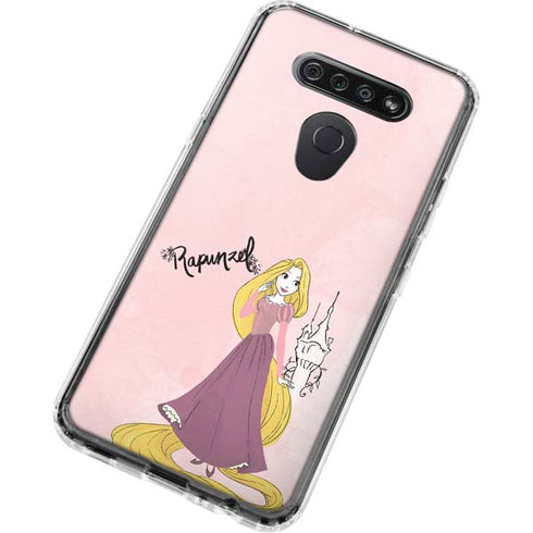Disney Princess Rapunzel Art LG K51/Q51 Clear Case