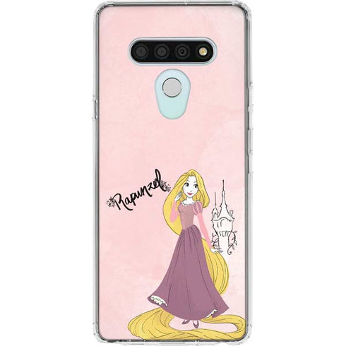 Disney Princess Rapunzel Art LG Stylo 6 Clear Case