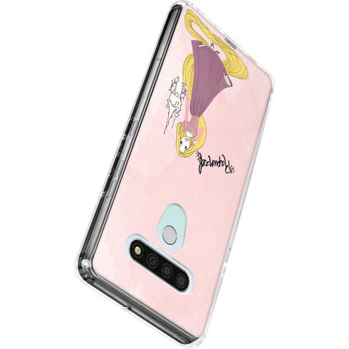 Disney Princess Rapunzel Art LG Stylo 6 Clear Case