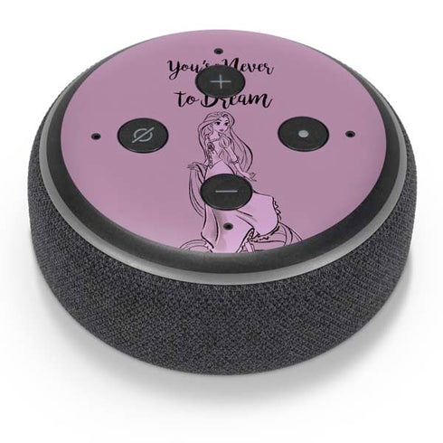 Disney Princess Rapunzel Never Too Old To Dream Art Amazon Echo Dot Skin
