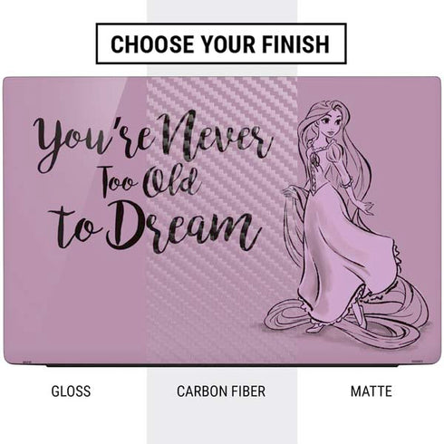 Disney Princess Rapunzel Never Too Old To Dream Art Dell Vostro Skin