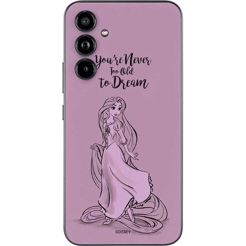Disney Princess Rapunzel Never Too Old To Dream Art Galaxy A54 5G Skin