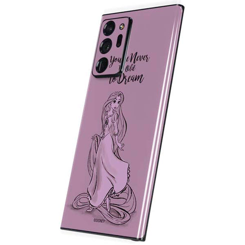 Disney Princess Rapunzel Never Too Old To Dream Art Galaxy Note20 Ultra 5G Skin