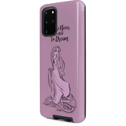 Disney Princess Rapunzel Never Too Old To Dream Art Galaxy S20 Plus Pro Case