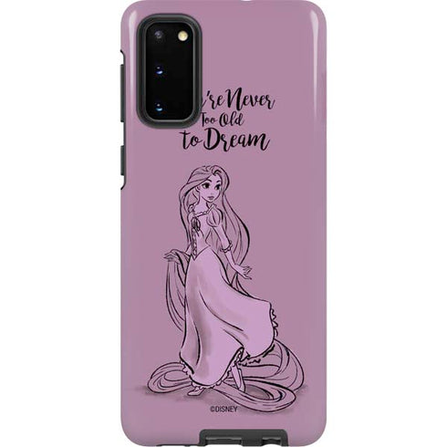 Disney Princess Rapunzel Never Too Old To Dream Art Galaxy S20 Pro Case