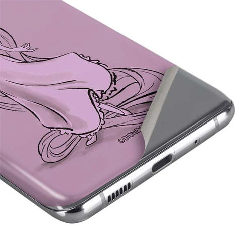 Disney Princess Rapunzel Never Too Old To Dream Art Galaxy S20 Skin