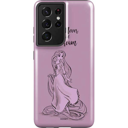 Disney Princess Rapunzel Never Too Old To Dream Art Galaxy S21 Ultra 5G Pro Case