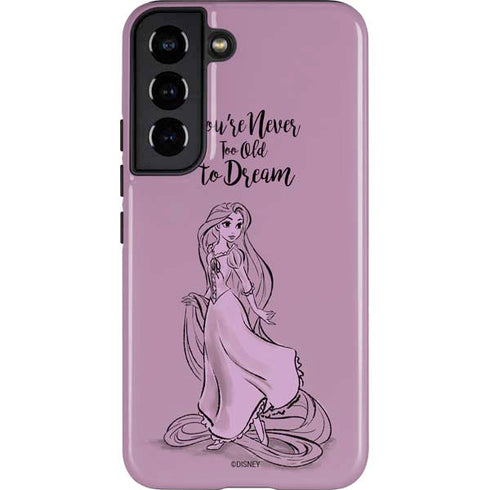 Disney Princess Rapunzel Never Too Old To Dream Art Galaxy S22 Pro Case