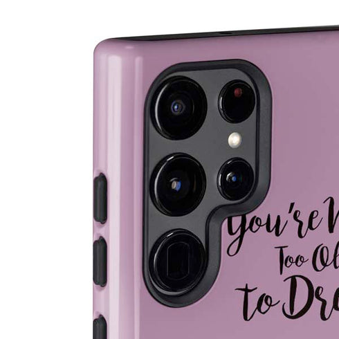 Disney Princess Rapunzel Never Too Old To Dream Art Galaxy S22 Ultra Pro Case