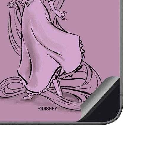 Disney Princess Rapunzel Never Too Old To Dream Art Galaxy S23 FE Skin