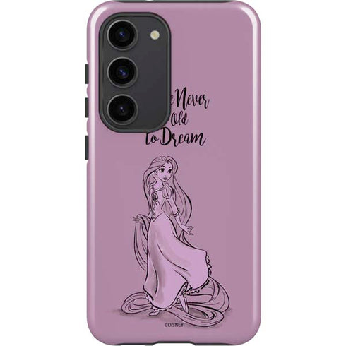 Disney Princess Rapunzel Never Too Old To Dream Art Galaxy S23 Pro Case