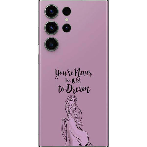 Disney Princess Rapunzel Never Too Old To Dream Art Galaxy S23 Ultra Skin