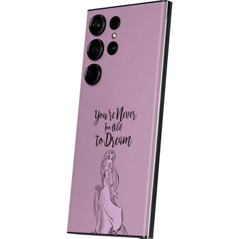 Disney Princess Rapunzel Never Too Old To Dream Art Galaxy S23 Ultra Skin