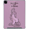 Disney Princess Rapunzel Never Too Old To Dream Art iPad Pro 12.9in (2020) Clear Case