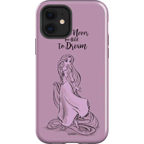 Disney Princess Rapunzel Never Too Old To Dream Art iPhone 12 Impact Case