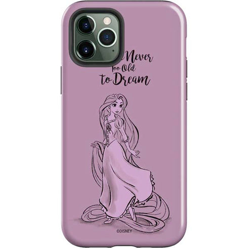 Disney Princess Rapunzel Never Too Old To Dream Art iPhone 12 Pro Max Impact Case