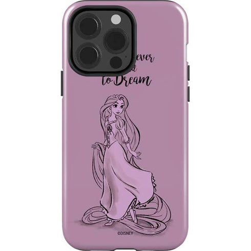 Disney Princess Rapunzel Never Too Old To Dream Art iPhone 13 Pro Impact Case