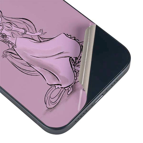 Disney Princess Rapunzel Never Too Old To Dream Art iPhone 15 Plus Skin