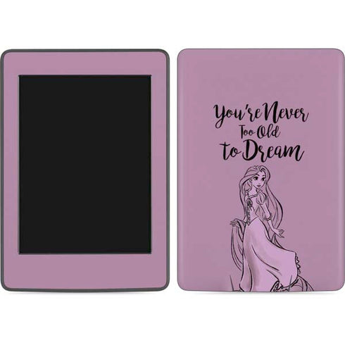 Disney Princess Rapunzel Never Too Old To Dream Art Amazon Kindle Skin