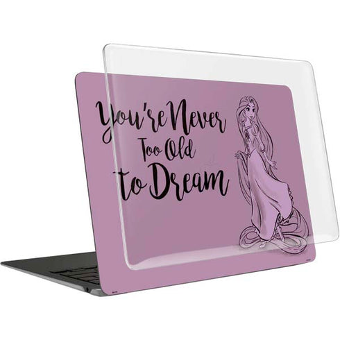Disney Princess Rapunzel Never Too Old To Dream Art MacBook Air 13in (2020) Case plus Skin