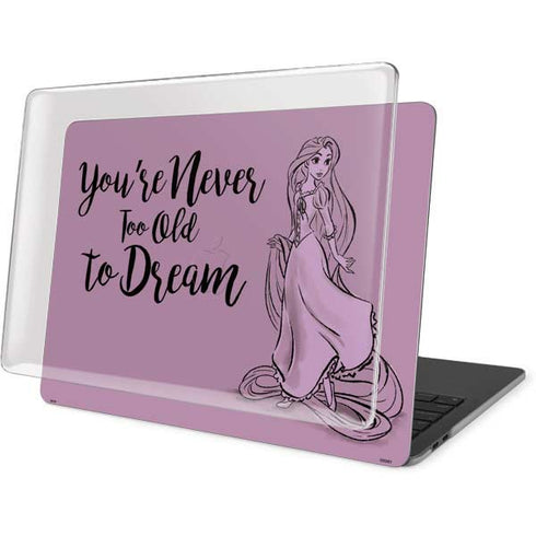 Disney Princess Rapunzel Never Too Old To Dream Art MacBook Pro 13in (2020) Case plus Skin