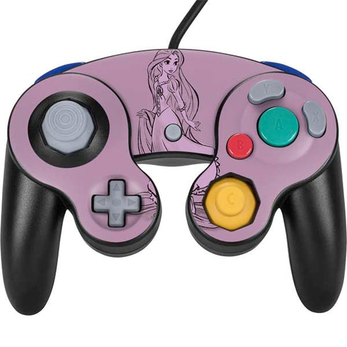 Disney Princess Rapunzel Never Too Old To Dream Art Nintendo GameCube Controller Skin