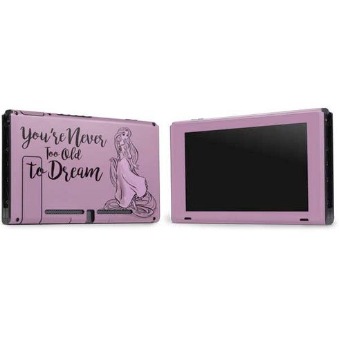 Disney Princess Rapunzel Never Too Old To Dream Art Nintendo Switch Bundle Skin