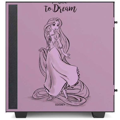Disney Princess Rapunzel Never Too Old To Dream Art NZXT H510 Compact ATX Mid-Tower Case Skin