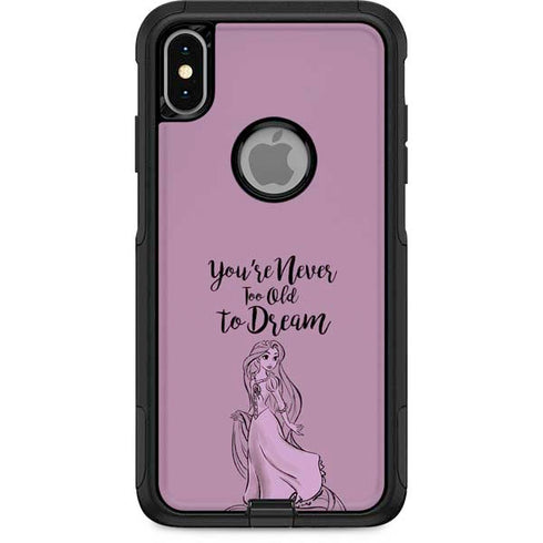 Disney Princess Rapunzel Never Too Old To Dream Art Otterbox Commuter iPhone Skin
