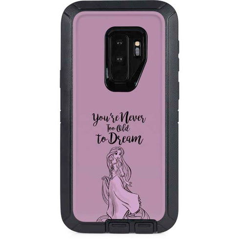 Disney Princess Rapunzel Never Too Old To Dream Art Otterbox Defender Galaxy Skin