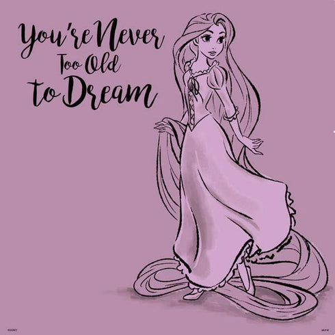 Disney Princess Rapunzel Never Too Old To Dream Art PS4 Pro/Slim Controller Skin