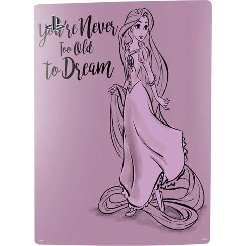 Disney Princess Rapunzel Never Too Old To Dream Art PS5 Bundle Skin