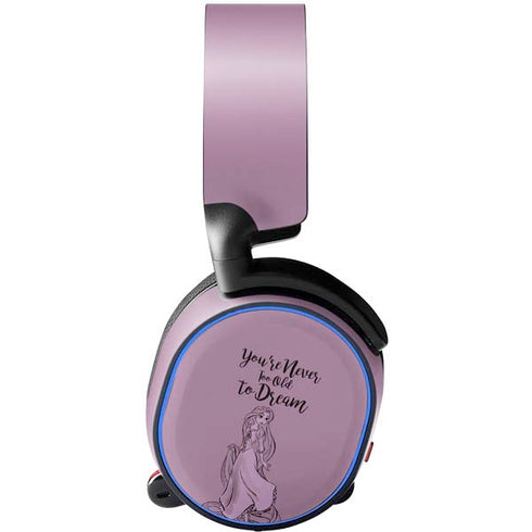Disney Princess Rapunzel Never Too Old To Dream Art SteelSeries Arctis 5 Skin