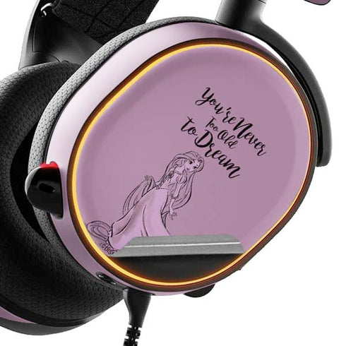 Disney Princess Rapunzel Never Too Old To Dream Art SteelSeries Arctis 5 Skin