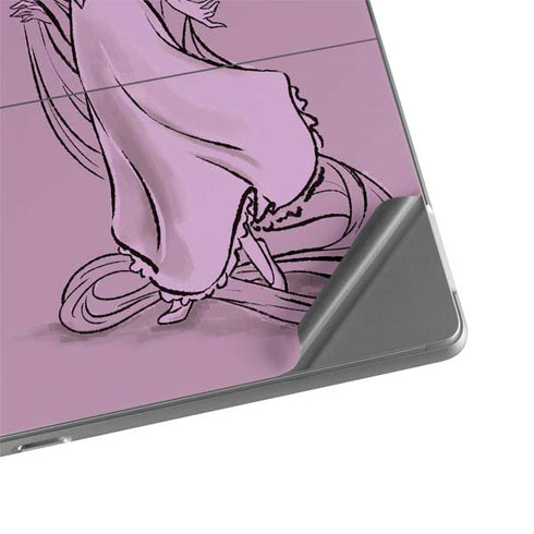 Disney Princess Rapunzel Never Too Old To Dream Art Surface Pro 8 Skin