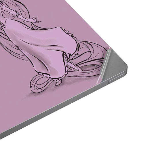 Disney Princess Rapunzel Never Too Old To Dream Art Universal Laptop 12in (9.8 x 6.8in) Skin