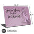 Disney Princess Rapunzel Never Too Old To Dream Art Universal Laptop 16.6in (13.4 x 9.7in) Skin