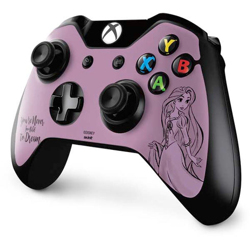 Disney Princess Rapunzel Never Too Old To Dream Art Xbox One Controller Skin