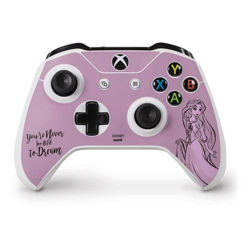 Disney Princess Rapunzel Never Too Old To Dream Art Xbox One S Controller Skin