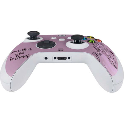 Disney Princess Rapunzel Never Too Old To Dream Art Xbox Series S Controller Skin