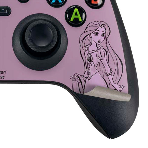 Disney Princess Rapunzel Never Too Old To Dream Art Xbox Series X Controller Skin